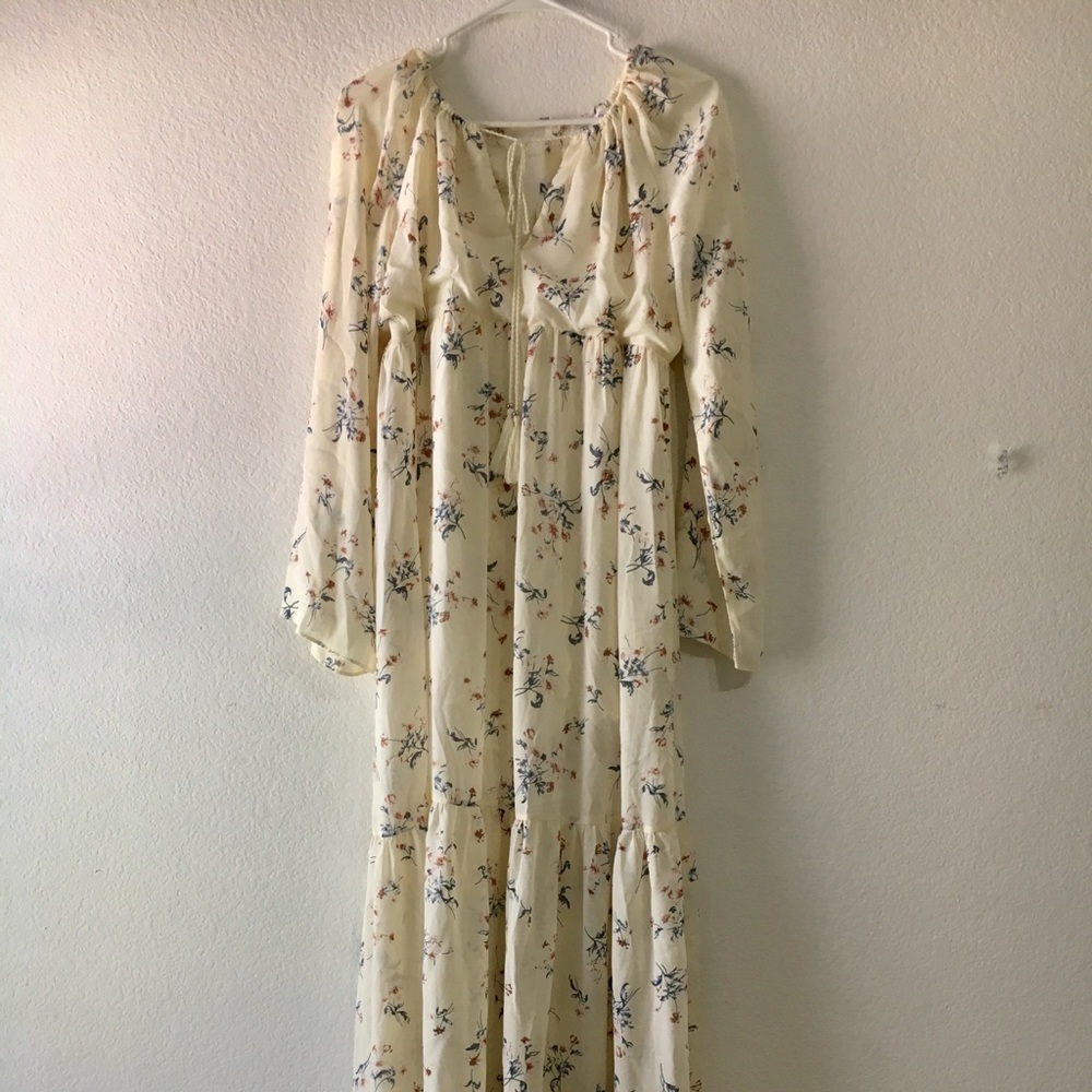 Floral maxi dress